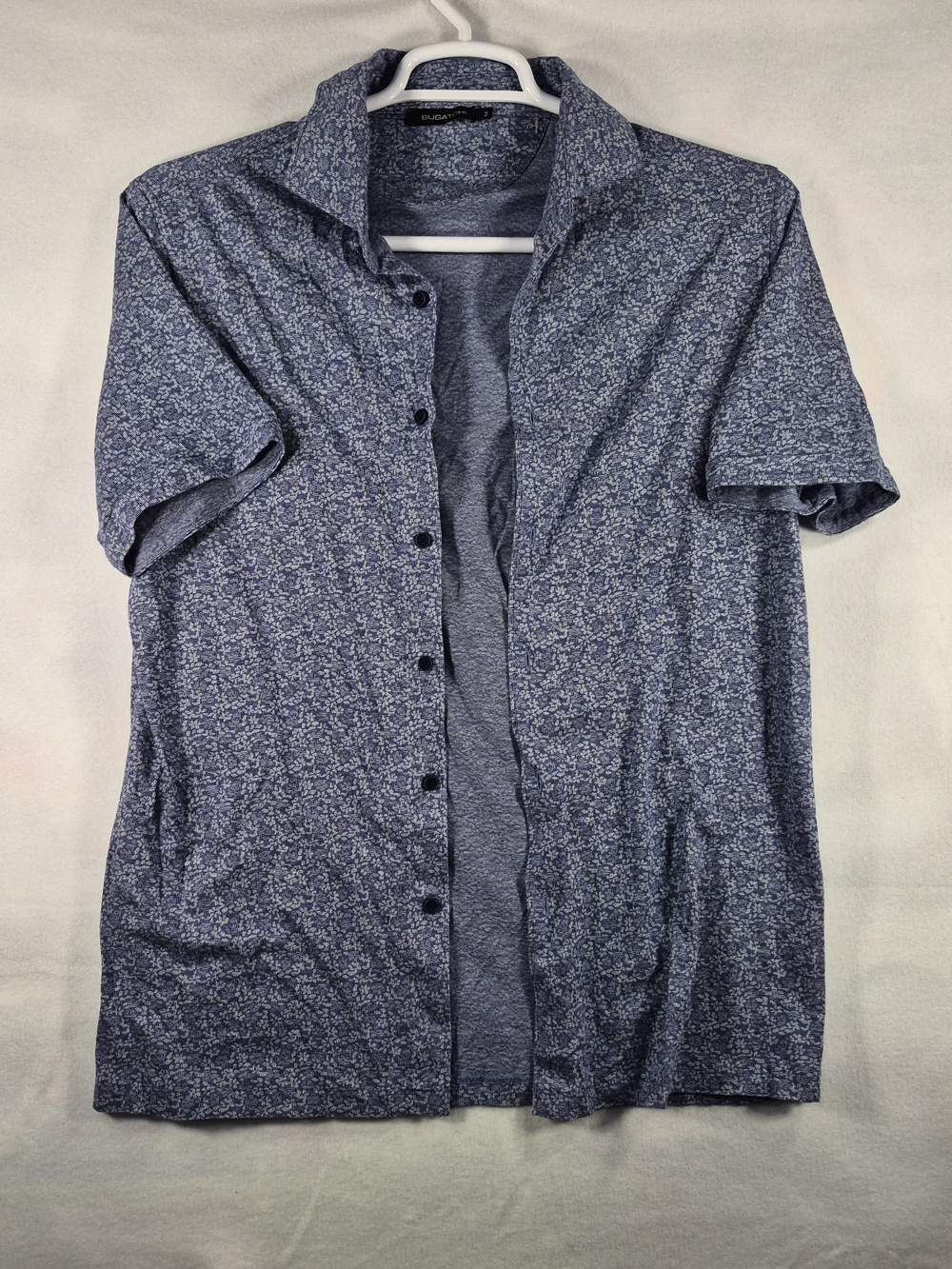 Bugatchi Miles OoohCotton Short-Sleeve Button-Up Shirt